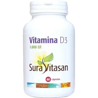 Sura Vitasan Вітамін D3, 60 капсул