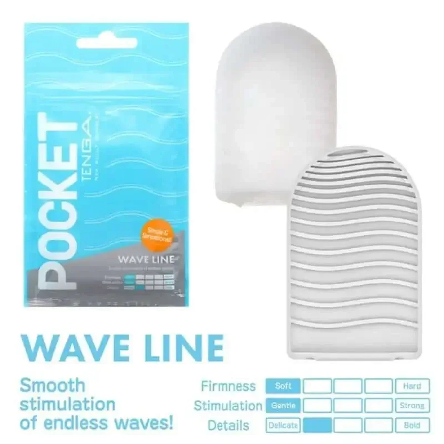 Карманный мастурбатор Tenga Wave Line: цены и характеристики