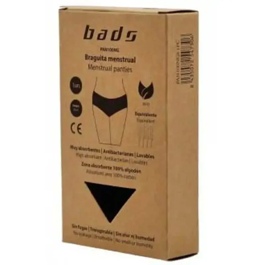 Bads Менструальные трусики черные со швом Размер 2Xl: цены и характеристики