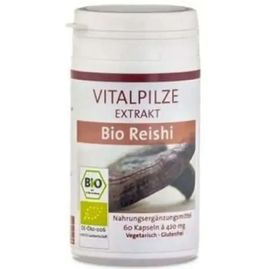Pilze Wolhrab Reishi Bio 60 капсул: цены и характеристики