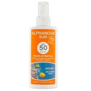 Сонцезахисний крем Alphanova Solar Spf50 для дорослих 125 гр. Біо
