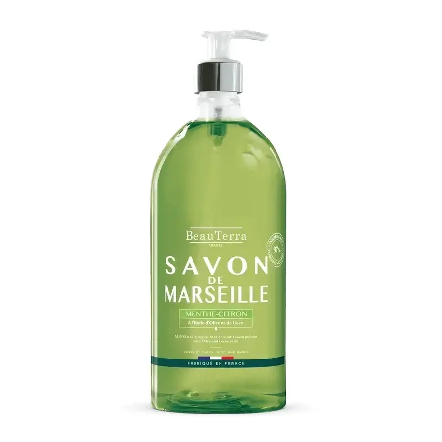 Beauterra Marseille Soaps Marseille Soap Mint-Lemon , 1000 мл: цены и характеристики