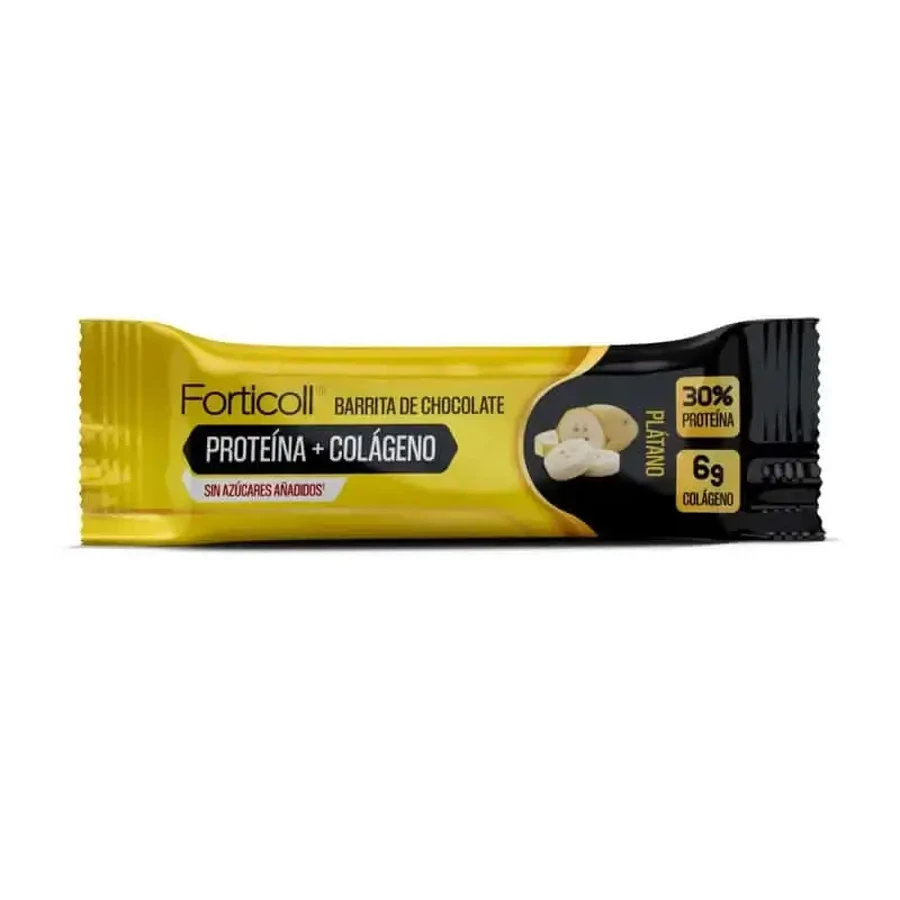 Forticoll Snack Protein Collagen Banana Box 12 батончиків X 50Gr: ціни та характеристики