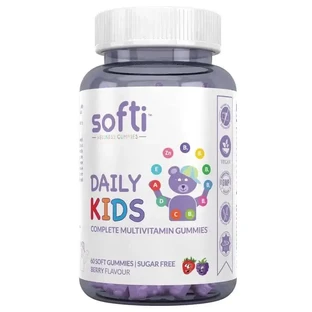 Дитячі жуйки Softi Daily Kids Gummies, 60 жуйок