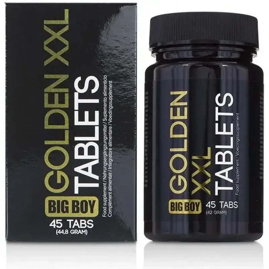 Cobeco - Big Boy Big Boy Golden Xxl капсули для збільшення пеніса 45 капсул: ціни та характеристики