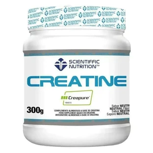 Scientiffic Nutrition Креатин 100% Creapure, порошок моногидрата креатина, 300 грамм