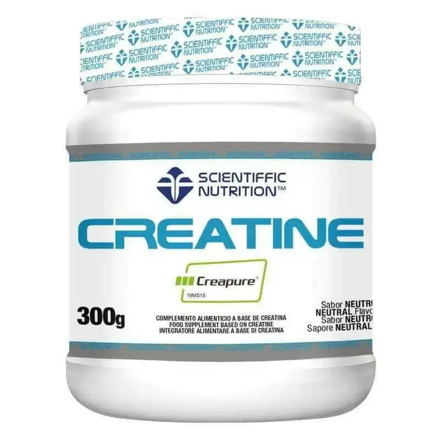 Scientiffic Nutrition Креатин 100% Creapure, порошок моногидрата креатина, 300 грамм: цены и характеристики