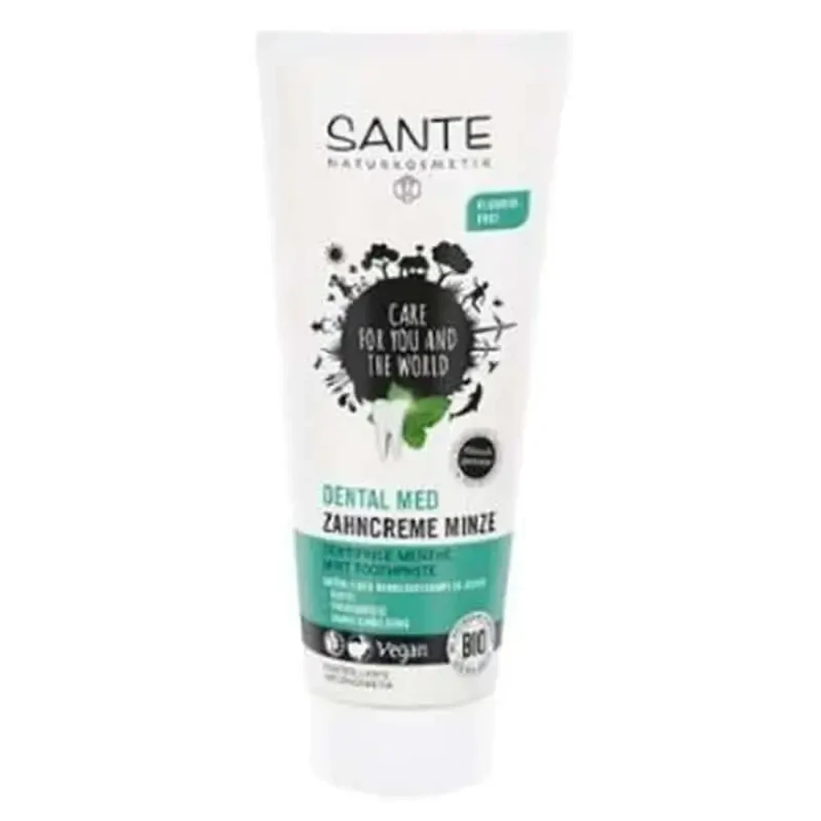 Sante Naturkosmetik М'ятна зубна паста без фтору 75мл: ціни та характеристики