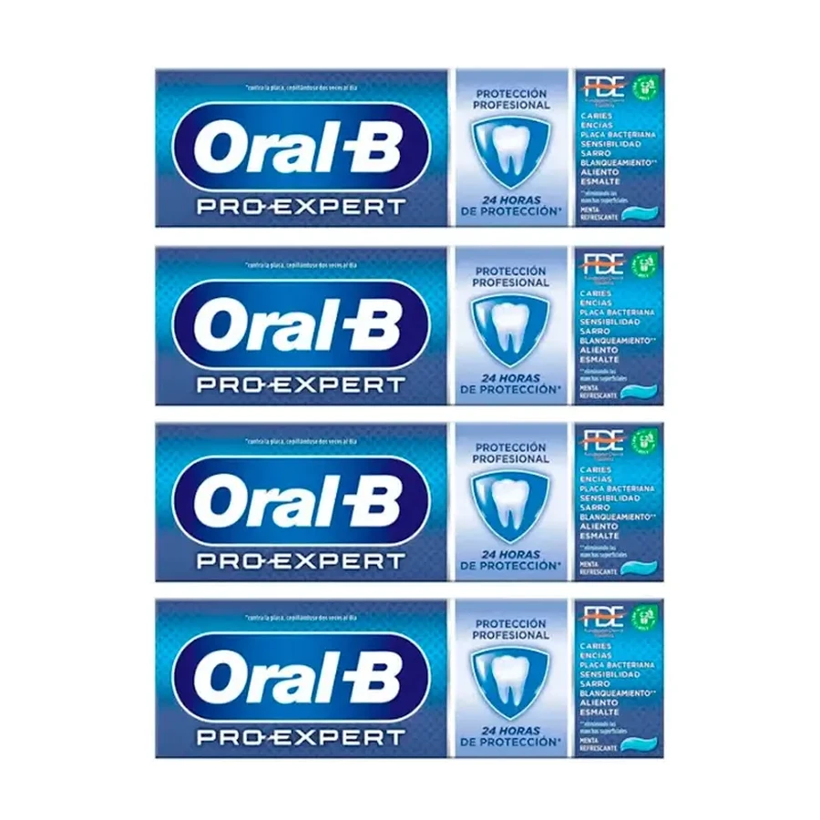 Професійна зубна паста Oral-B Pack Proexpert Protective 4 x 100 мл: ціни та характеристики