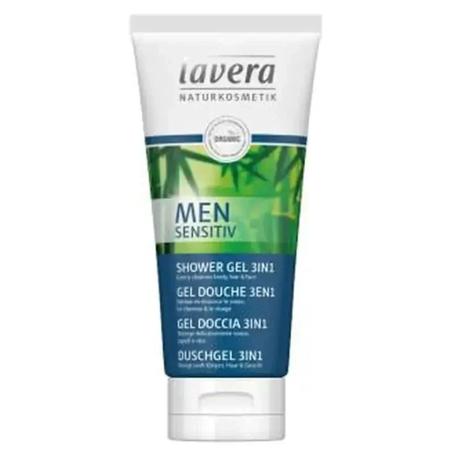 Lavera Men Sensitiv 3 In 1 Shower Gel 200Ml. Био: цены и характеристики