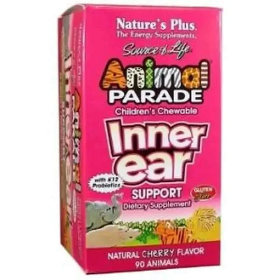 Natures Plus Animal Parade Inner Ear, 90 таблеток: цены и характеристики