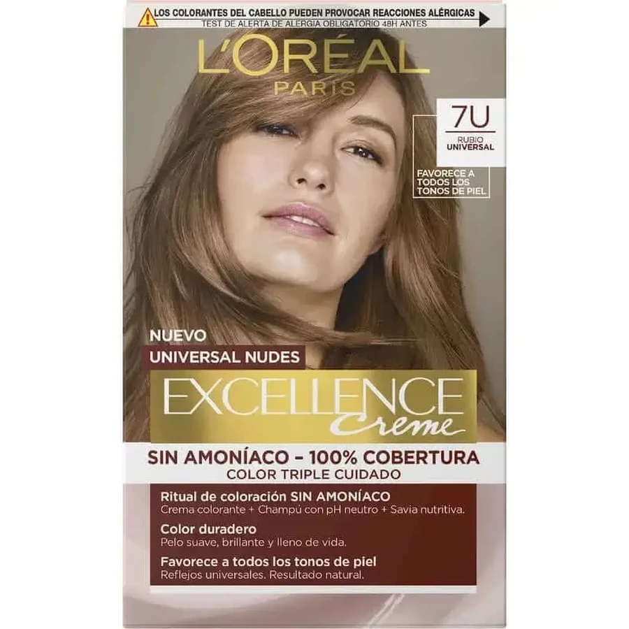 L'Oréal Paris Excell Univ Nudes Blonde 7U 550: ціни та характеристики