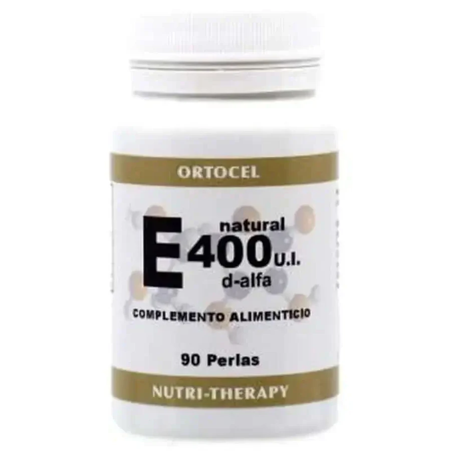 Ortocel Nutri-Therapy Vitamin E 400Ui D-Alpha (натуральний) 90 перлин: ціни та характеристики