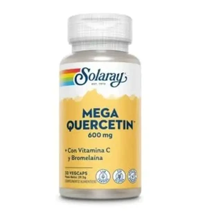 Solaray Mega Quercitin 600Mg. 30 Capsulesveg