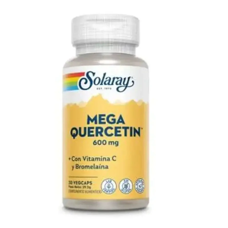Solaray Mega Quercitin 600Mg. 30 Capsulesveg: цены и характеристики
