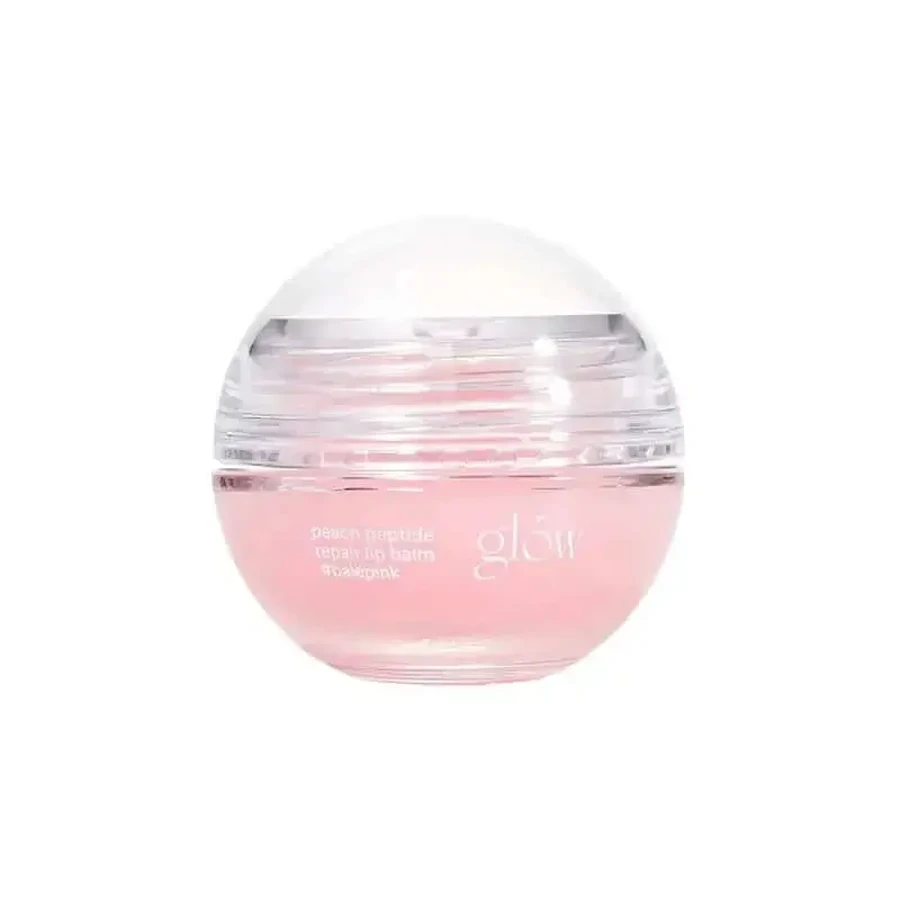 Персиковий пептидний відновлювальний бальзам для губ Glow Peach Palepink, 8 гр: ціни та характеристики