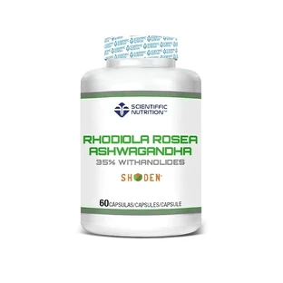 Scientiffic Nutrition Rhodiola Rosea + Ashwaandha, 60 капсул