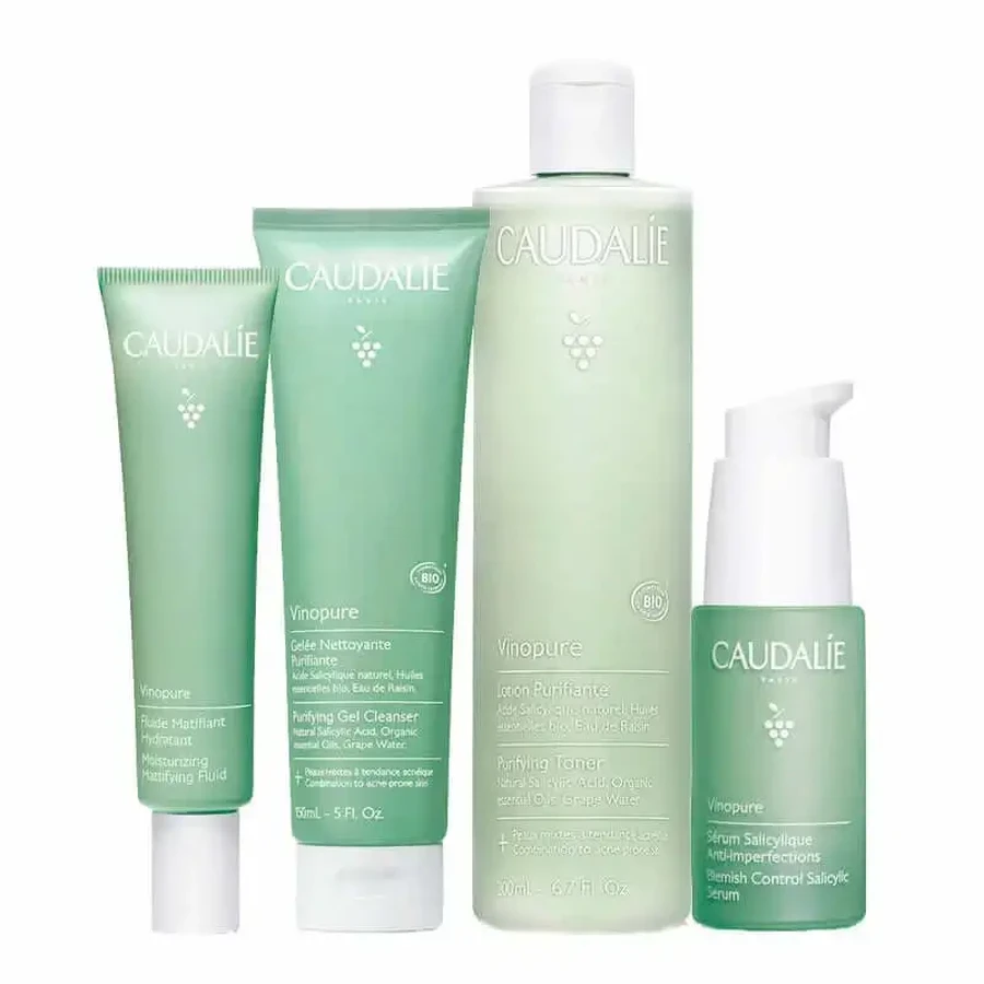 Caudalie Vinopure Anti-Acne Routine: цены и характеристики