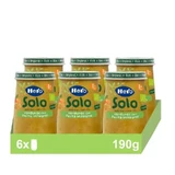 Hero Baby Pack Еко Пакунок тільки овочі з макаронами з борошна грубого помелу, 6 х 190 г