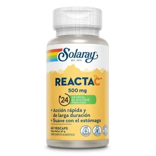 Solaray Reacta C, 60 капсул по 500 мг