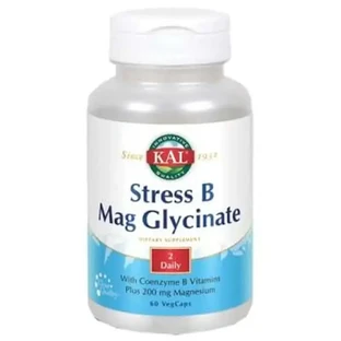Solaray Stres B Mag Glycinate 60 капсулveg