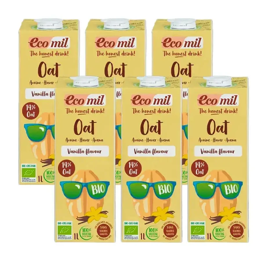 Ecomil Veggie Drink Vanilla Flavour Bio Tetrabrik, упаковка 6 x 1 литр: цены и характеристики