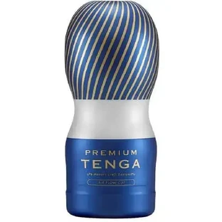 Чашка для мастурбатора Tenga Premium Air Flow Cup Blue Silver