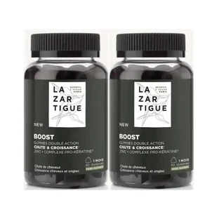 Lazartigue Gummies від випадіння волосся, упаковка 2 x 60 шт.