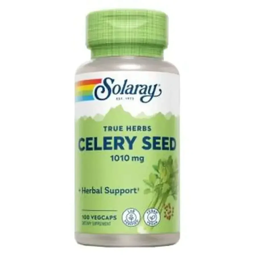 Solaray Семена сельдерея (сельдерей) 505 мг. 100 капсул: цены и характеристики