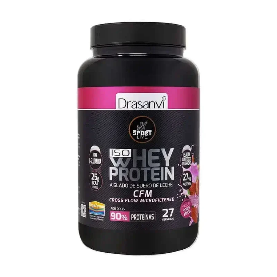 Drasanvi Sport Live Whey Protein Strawberry Yoghurt Isolate , 800 грамм: цены и характеристики