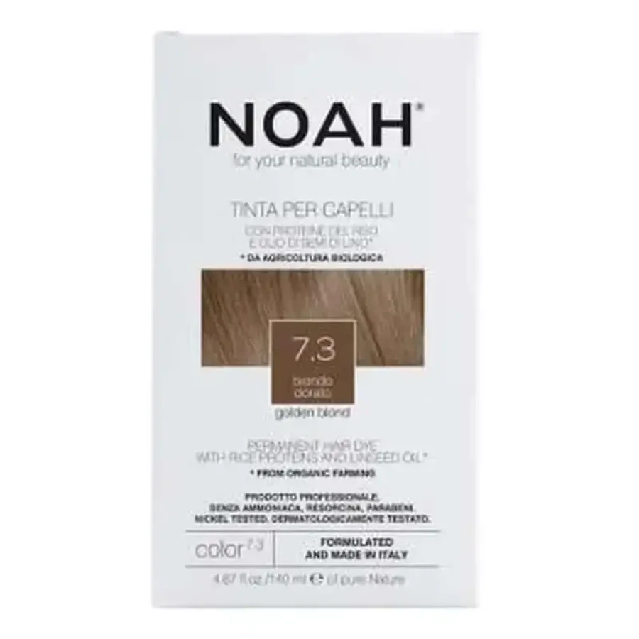Фарба для волосся Noah Золотистий блонд 7.3 140 мл: ціни та характеристики