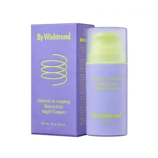 Нічний крем для обличчя з вітаміном А від Wishtrend Vitamin A-Mazing Bakuchiol, 30 гр