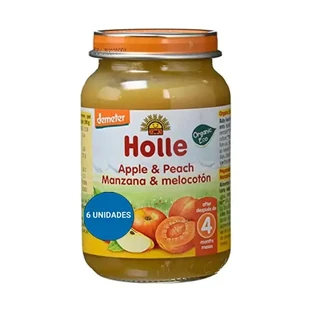 Баночка для яблук та персиків Holle, 6 одиниць