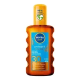 NIVEA Сонцезахисна олія для засмаги NIVEA Sun SPF30 Protect & Tan Активуючий сонцезахисний крем, 200 мл