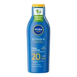 NIVEA Захист і зволоження від сонця SPF20 Зволожуюче молочко для засмаги, 200 мл