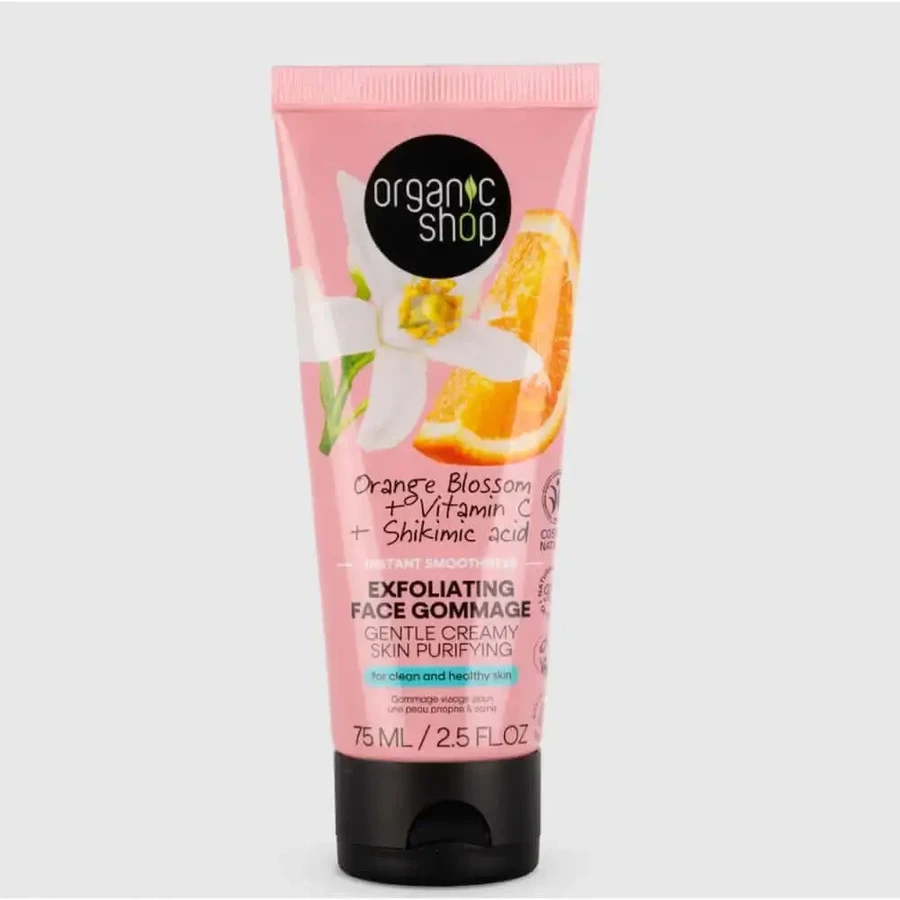 Скраб для обличчя Organic Shop Гоммаж, 300 мл: ціни та характеристики
