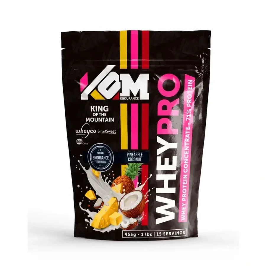 Kom Endurance Proteins Sports Nutrition, мешок сывороточного протеина 453 г со вкусом ананаса и кокоса: цены и характеристики
