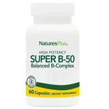 Natures Plus Super B-50 Таблетки, 60 капсул