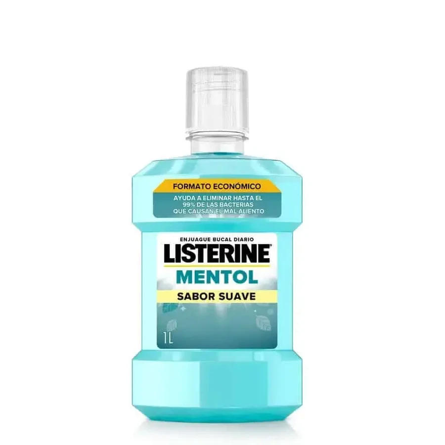 Listerine, Ополаскиватель для рта с мягким вкусом ментола, 1000 мл: цены и характеристики