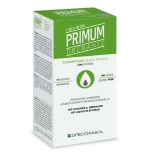 Specchiasol Primum Дренажный зеленый чай-лимон 15Мини-напитки