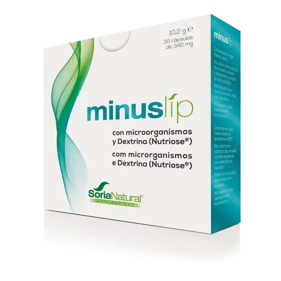 Soria Natural Minuslip, 30 капсул: ціни та характеристики