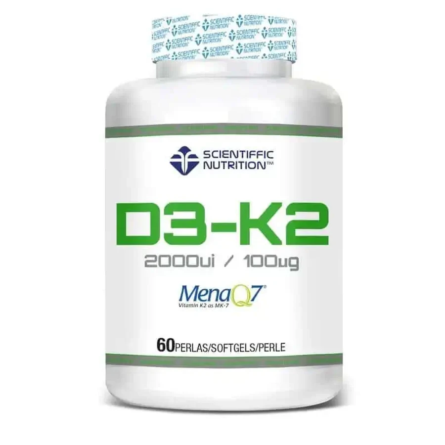Scientiffic Nutrition Вітамін D3 та K2, 60 одиниць: ціни та характеристики