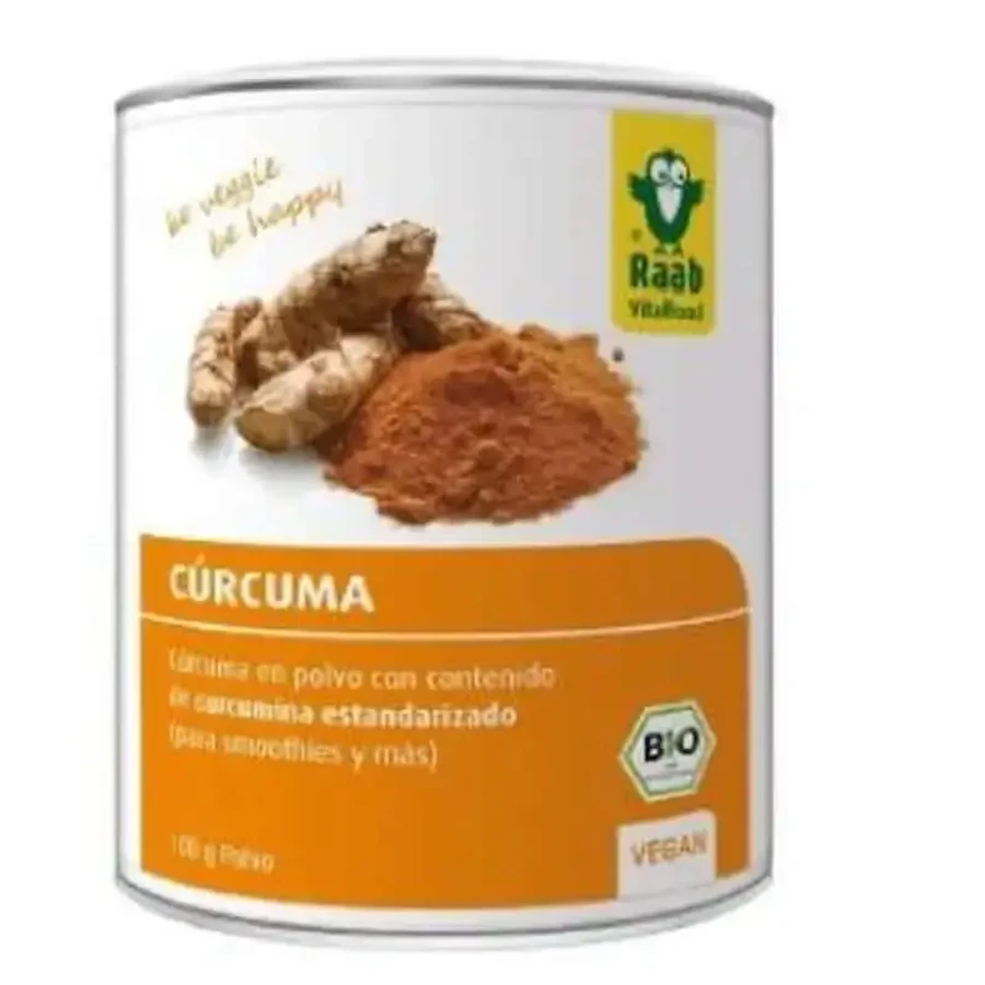 Raab Vitalfood Куркума с порошком перца 100 гр. Bio Sg Vegan: цены и характеристики