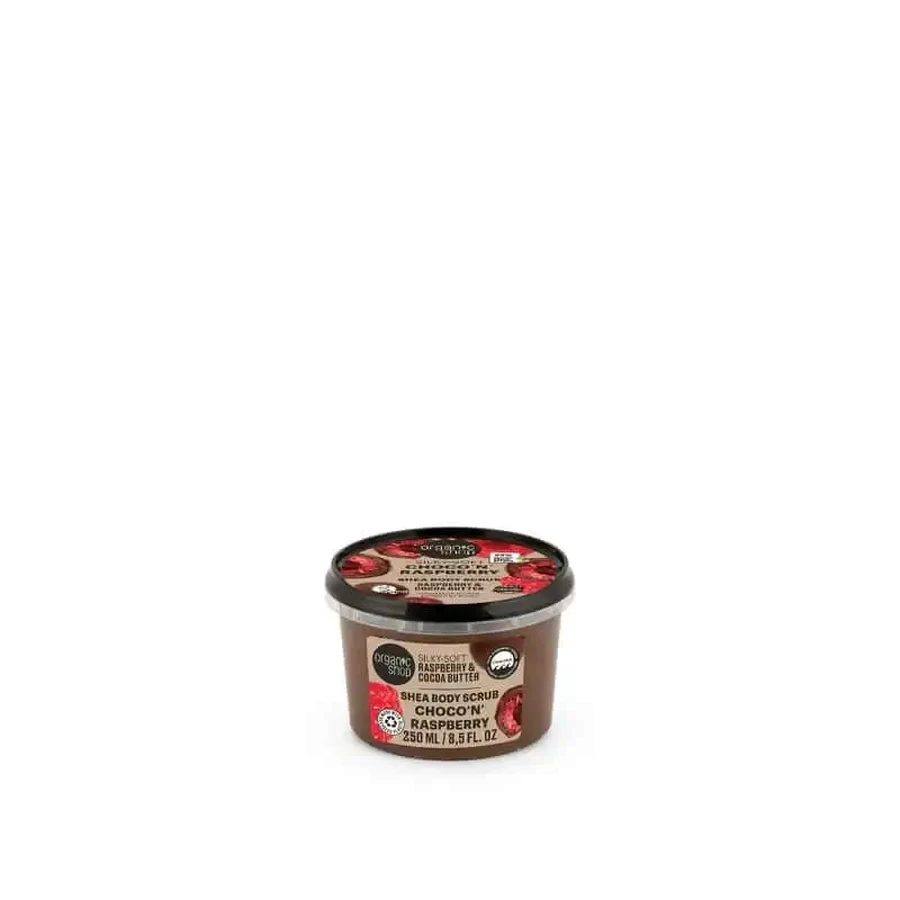 Organic Shop Скраб для тіла з какао та малиною Choco & Raspberry, 250 мл: ціни та характеристики