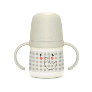 Suavinex Baby Learning Cup, антиколиковый, +6 месяцев, серый, 1 шт.