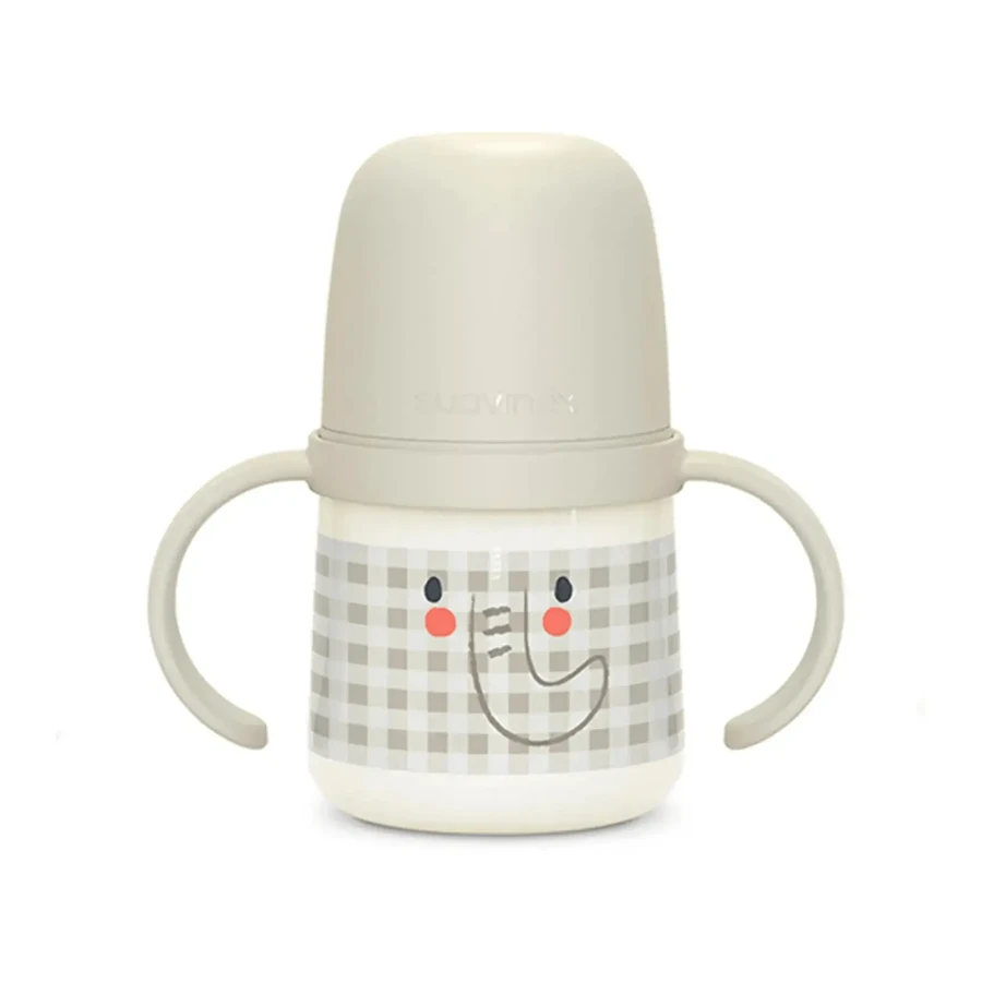Suavinex Baby Learning Cup, антиколиковый, +6 месяцев, серый, 1 шт.: цены и характеристики