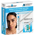 Набір La Roche-Posay Effaclar Duo 2026 Дерматологічний догляд для проблемної шкіри: Гель-крем потрійної дії, 40 мл + подарунки, 3 шт.: ціни та характеристики