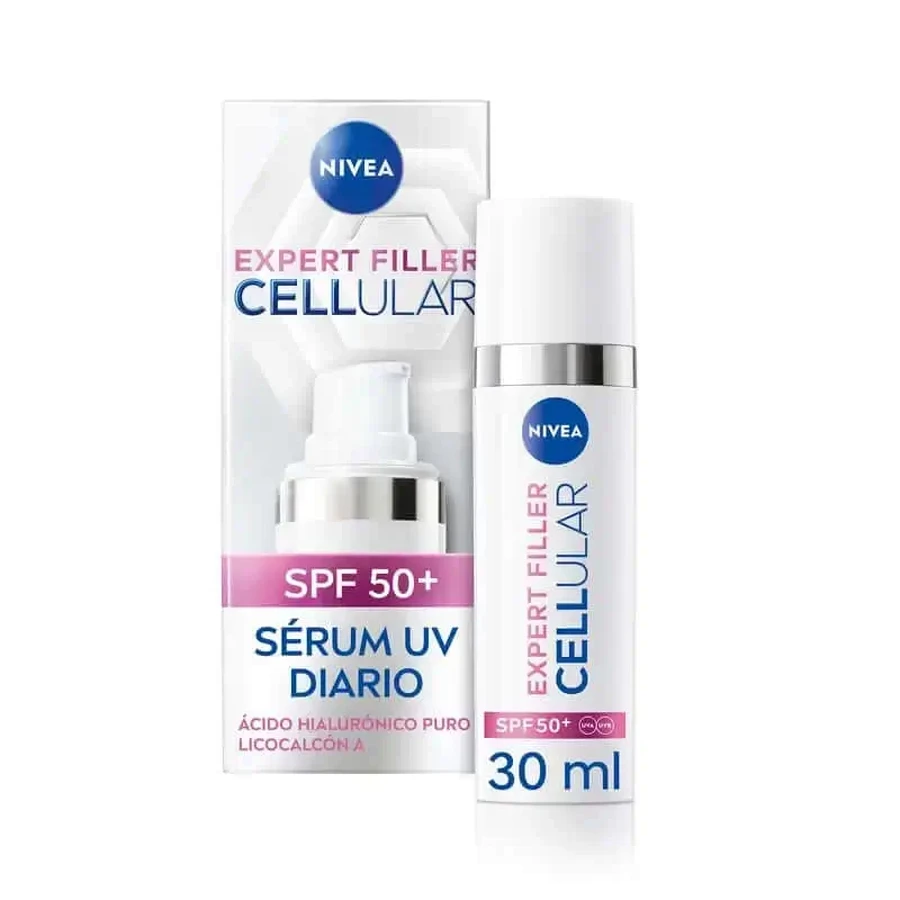 Nivea Cellular Expert Filler Щоденна ультрафіолетова флюїдна сироватка Spf50+ 30 мл: ціни та характеристики