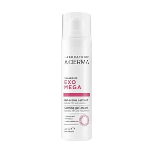 Заспокійливий гель-крем для обличчя A-Derma Exomega, 40 мл