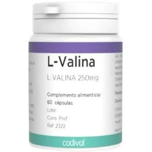 Codival L-Valine 250Mg. 60Caps